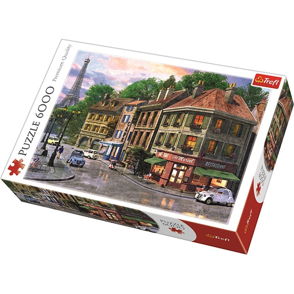 Puzzle TREFL Strazile Parisului 65001, 14 ani+, 6000 piese 