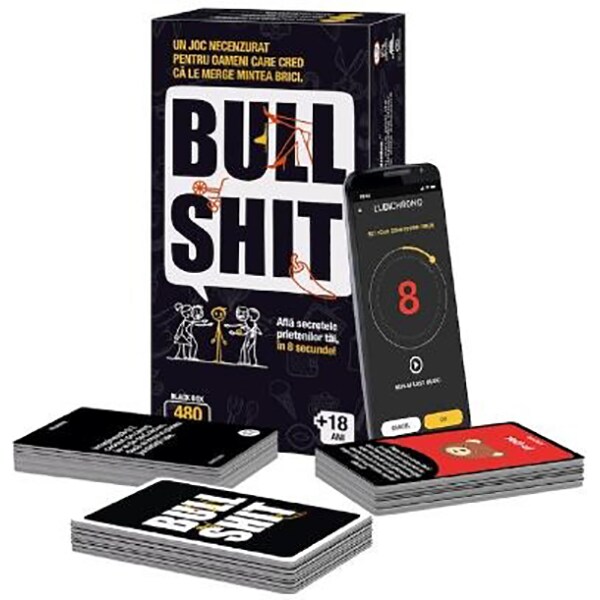 Joc de societate ATM GAMING Bullshit 3609, 18 ani+, 1-3 jucatori