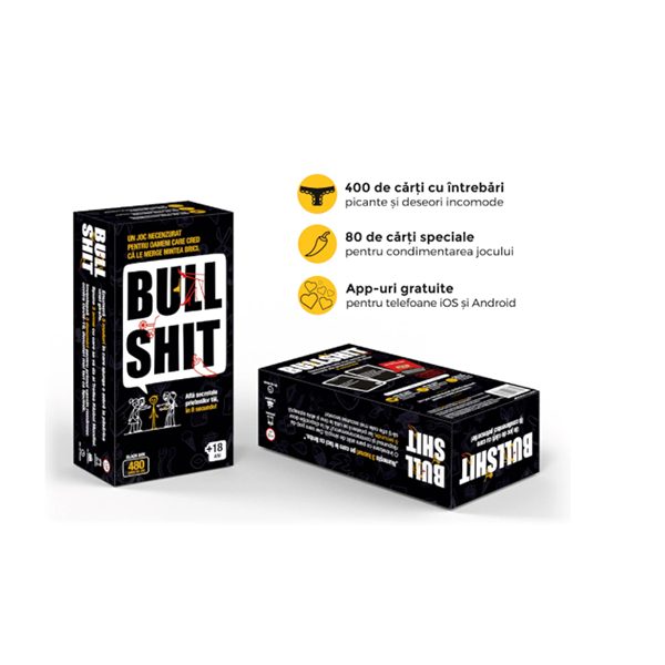 Joc de societate ATM GAMING Bullshit 3609, 18 ani+, 1-3 jucatori