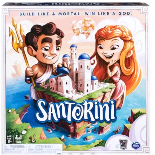 Joc de societate SPINMASTER Santorini 6040700, 8 ani+, 2-4 jucatori