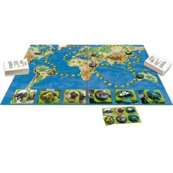 Joc de societate TACTIC Animalele lumii 58629, 7 ani+, 2-6 jucatori