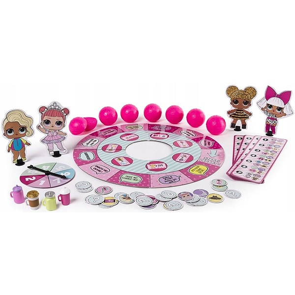 Joc de societate LOL Surprise 7 Layers of fun 6042059, 5 ani+, 2-4 jucatori