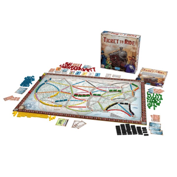 Joc de societate ASMODEE Ticket to Ride 721801, 8 ani+, 2-5 jucatori