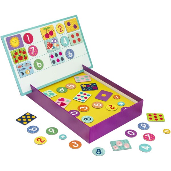 Joc educativ magnetic AS Numerele 1029-64034, 3 ani+, 57 piese