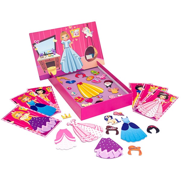 Joc educativ magnetic AS Dress up printese 1029-64038, 3 ani+, 34 piese