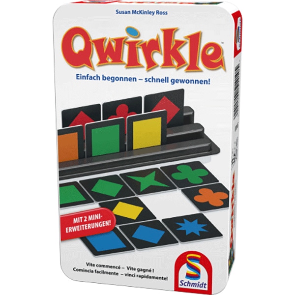 Joc de societate OXYGAME Qwirkle in cutie metalica BG-25669_3, 6 ani+, 2-4 jucatori