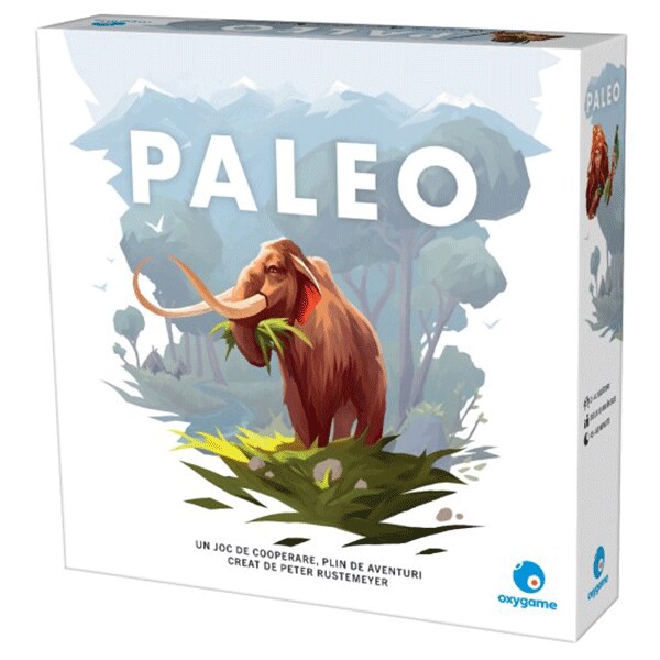 Joc de societate OXYGAME Paleo BG-300531_RO, 10ani+, 2-4 jucatori