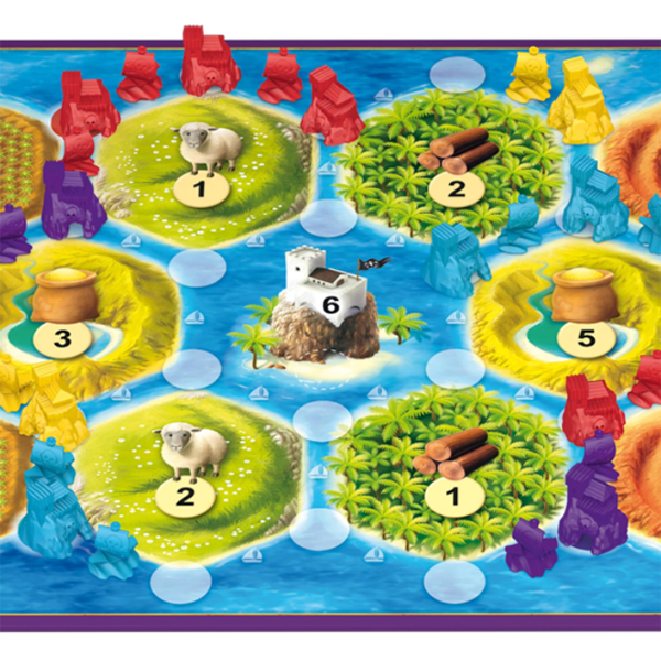 Joc de societate CATAN Junior CATJR, 10 ani+, 3-4 jucatori