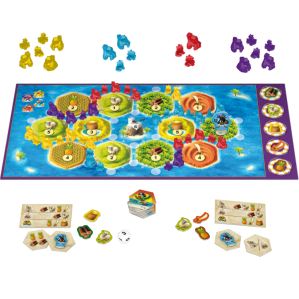 Joc de societate CATAN Junior CATJR, 10 ani+, 3-4 jucatori