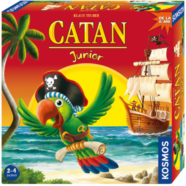 Joc de societate CATAN Junior CATJR, 10 ani+, 3-4 jucatori