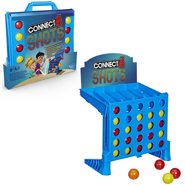 Joc de societate HASBRO Games Connect 4 Shots E3578, 8 ani+, 2 - 8 jucatori