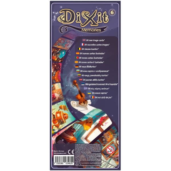 Joc de societate DIXIT Memories DIX08RO, 8 ani+, 3-6 jucatori
