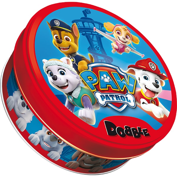 Joc de societate ASMODEE Dobble Paw Patrol DOBPP01CSSKRO, 6 ani+, 2-5 jucatori