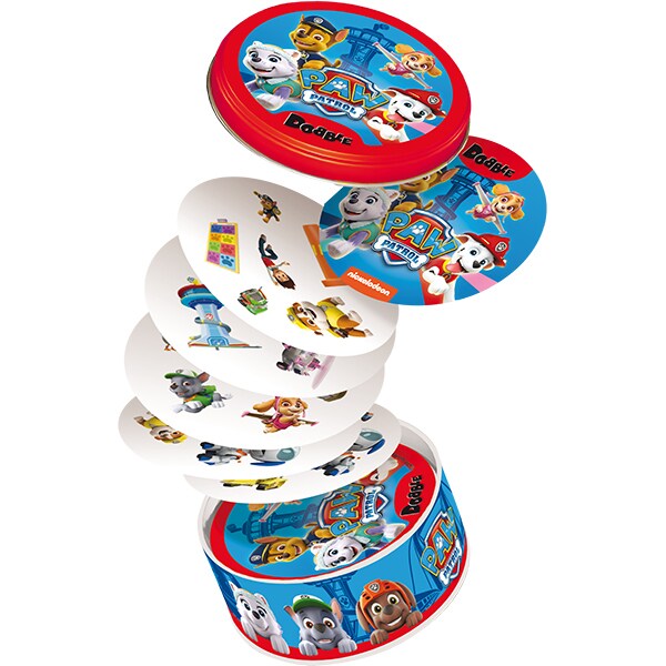 Joc de societate ASMODEE Dobble Paw Patrol DOBPP01CSSKRO, 6 ani+, 2-5 jucatori