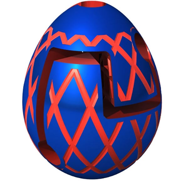 Joc educativ SMART EGG Bufonul EGG2183, 6 ani+, albastru-rosu