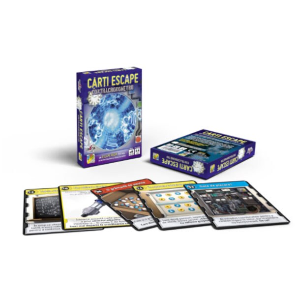 Joc de societate DV GIOCHI Escape - Contracronometru editia II ESC2879, 12 ani+, 1-6 jucatori