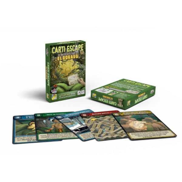 Joc de societate DV GIOCHI Escape - Misterul din Eldorado editia II ESC2909, 12 ani+, 1-6 jucatori