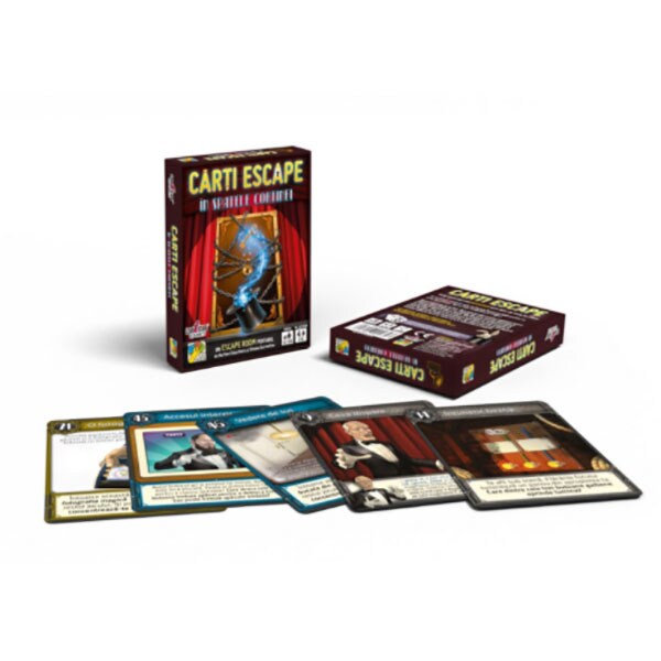 Joc de societate DV GIOCHI Escape - In spatele cortinei editia II ESC2916, 12 ani+, 1-6 jucatori