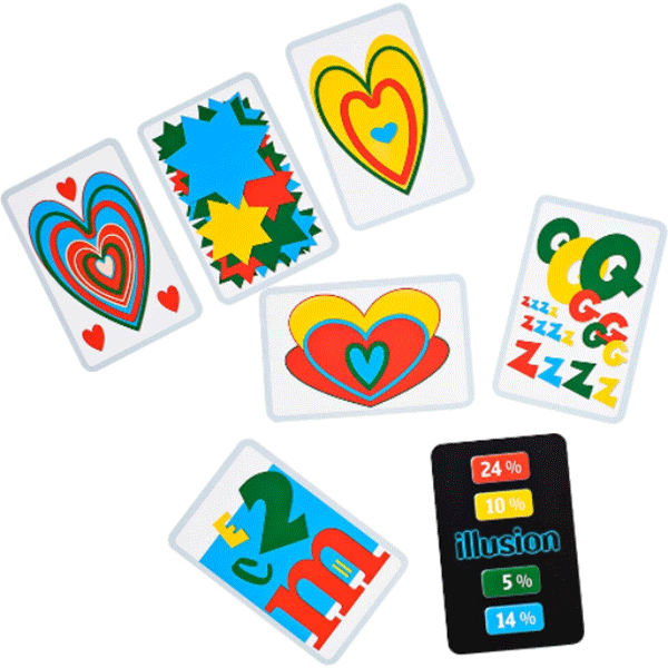 Joc de societate NSV Illusion, 8 ani+, 2-5 jucatori