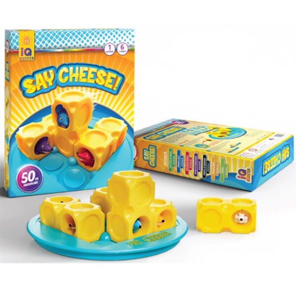 Joc de societate IQ BOOSTER Say Cheese! IQ2503, 6 ani+, 1 persoana