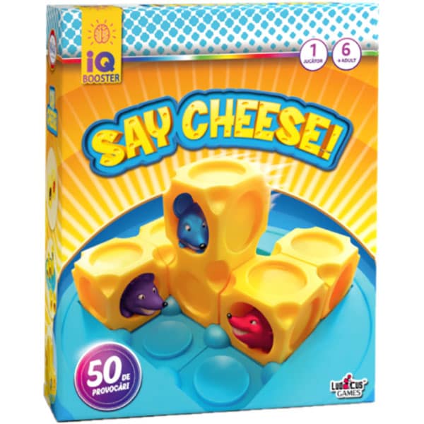 Joc de societate IQ BOOSTER Say Cheese! IQ2503, 6 ani+, 1 persoana