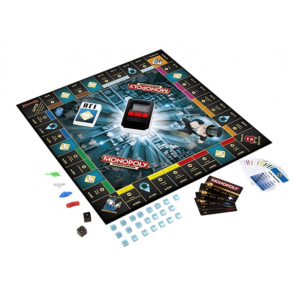 Joc de societate MONOPOLY Ultimate Banking B6677, 8 ani+, 2-4 jucatori