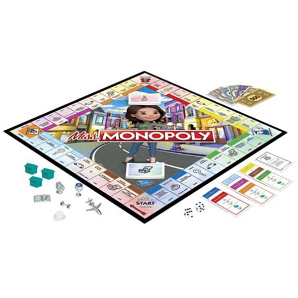 Joc de societate MONOPOLY Miss E8424, 8 ani+, 2-4 jucatori