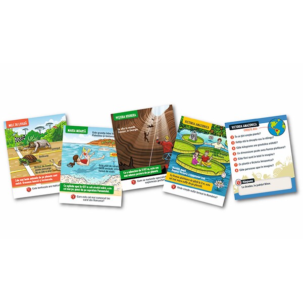 Joc de societate MEMORACE Descopera Terra MR0110, 8 ani+, 1-6 jucatori