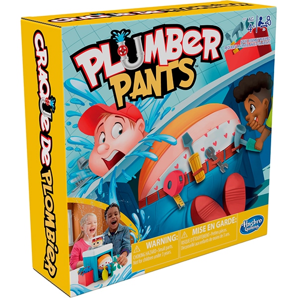 Joc de societate HASBRO Plumber Pants E6553, 4 ani+, 2 - 4 jucatori