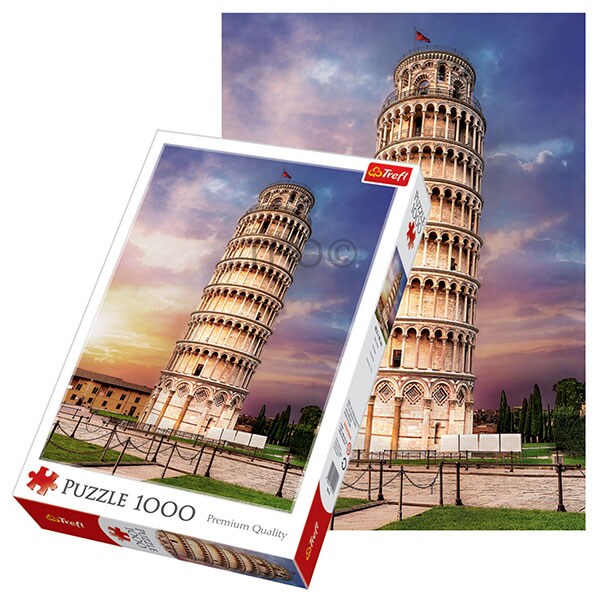 Puzzle TREFL Turnul din Pisa 10441, 12 ani+, 1000 piese