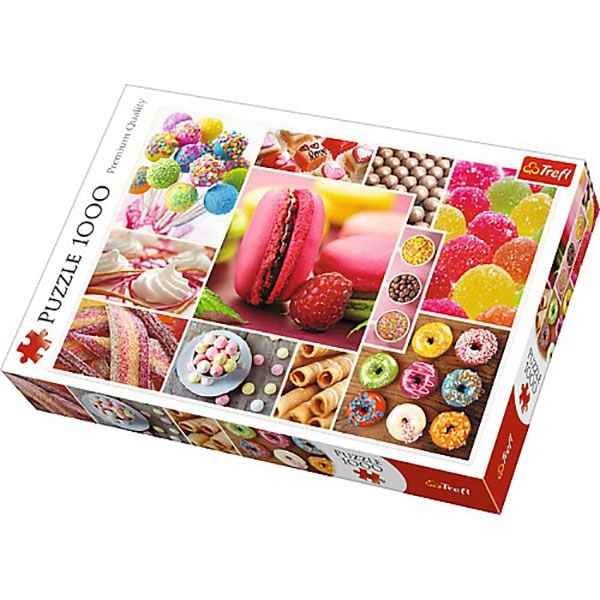 Puzzle TREFL Candyland 10469, 12 ani+, 1000 piese