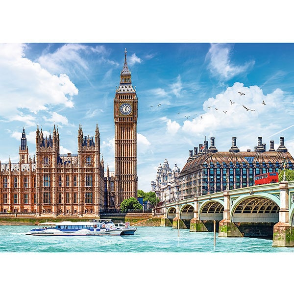 Puzzle TREFL Big Ben Londra 27120, 12 ani+, 2000 piese