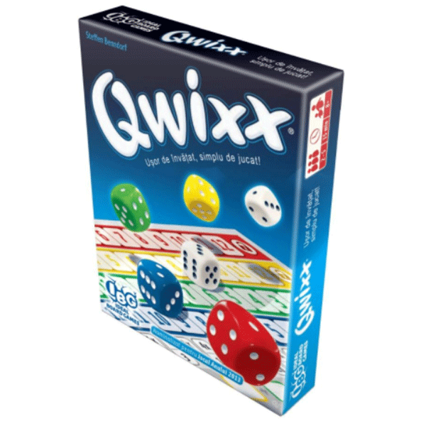 Joc de societate NSV Qwixx, 8 ani+, 2-5 jucatori