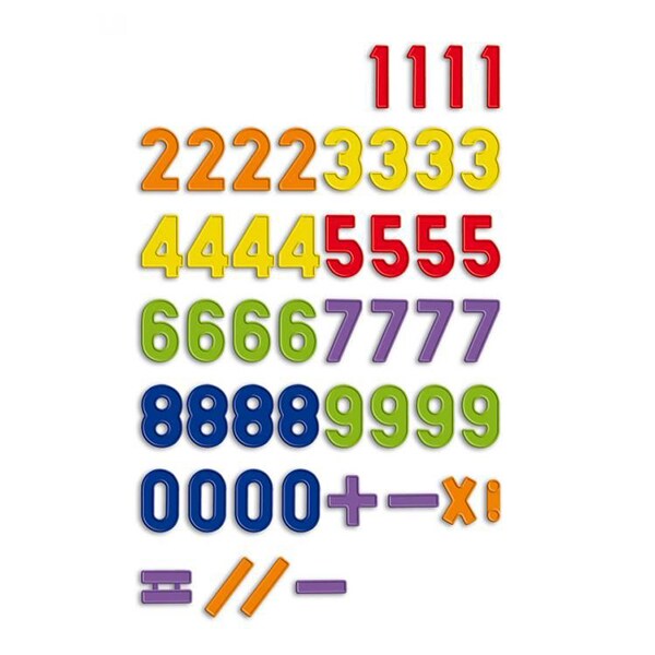 Joc educativ QUERCETTI Cifre magnetice Q5463, 4 ani+, 48 piese