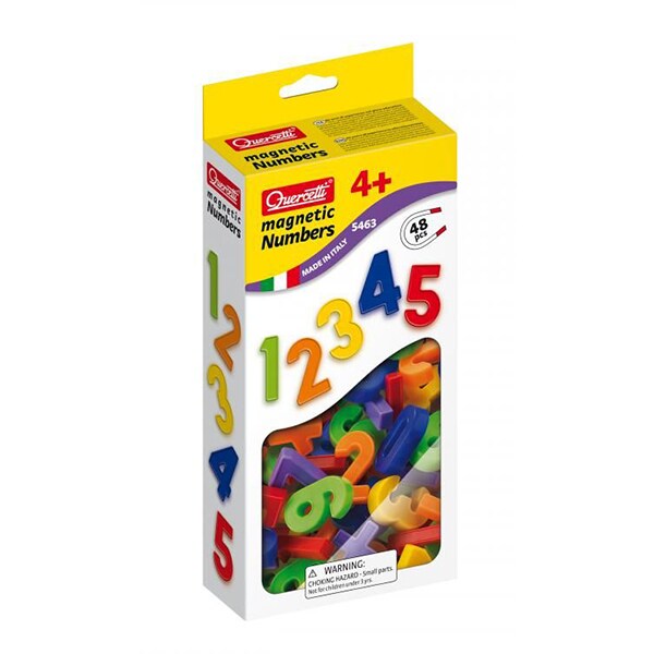 Joc educativ QUERCETTI Cifre magnetice Q5463, 4 ani+, 48 piese