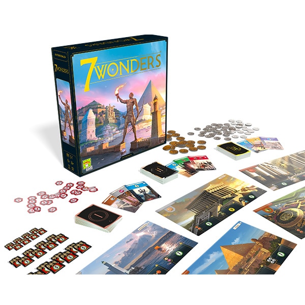 Joc de societate ASMODEE 7 Wonders (Editie 2020) SEV-RO02, 10 ani+, 3-7 jucatori