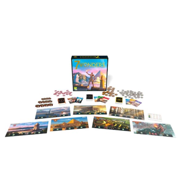 Joc de societate ASMODEE 7 Wonders (Editie 2020) SEV-RO02, 10 ani+, 3-7 jucatori