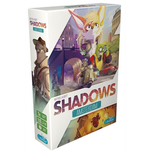 Joc de societate ASMODEE Shadows Amsterdam LIBSHAM01ML1, 10 ani+, 2-8 jucatori