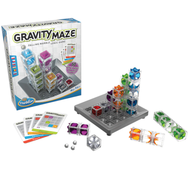 Joc de societate THINKFUN Gravity Maze TF4075, 8 ani+, 1-2 jucatori