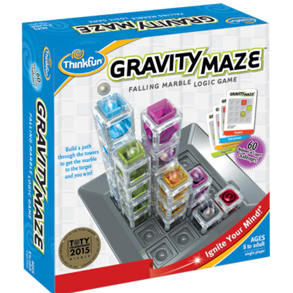 Joc de societate THINKFUN Gravity Maze TF4075, 8 ani+, 1-2 jucatori