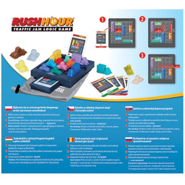 Joc de societate THINKFUN Rush Hour TF4082, 8 ani+, 1-2 jucatori