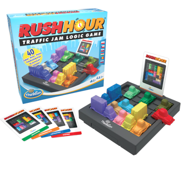 Joc de societate THINKFUN Rush Hour TF4082, 8 ani+, 1-2 jucatori
