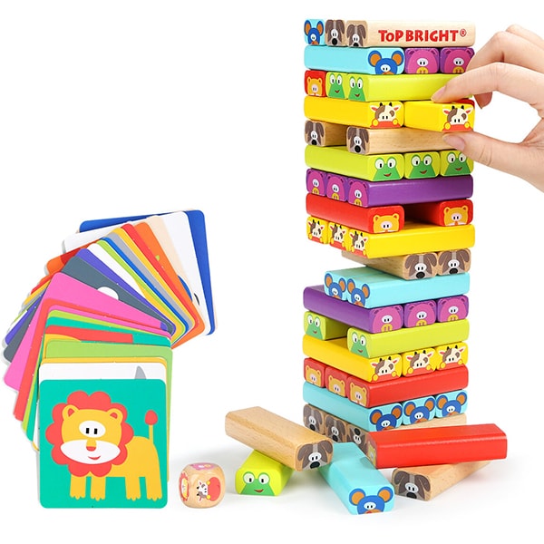 Joc educativ TOPBRIGHT Animalute vesele 120314, 3 ani+, 2 - 4 jucatori