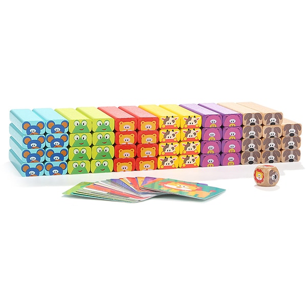 Joc educativ TOPBRIGHT Animalute vesele 120314, 3 ani+, 2 - 4 jucatori