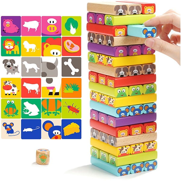 Joc educativ TOPBRIGHT Animalute vesele 120314, 3 ani+, 2 - 4 jucatori