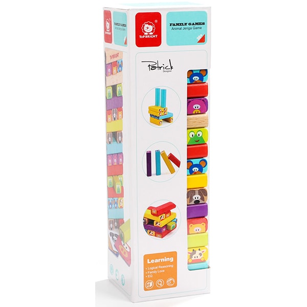 Joc educativ TOPBRIGHT Animalute vesele 120314, 3 ani+, 2 - 4 jucatori