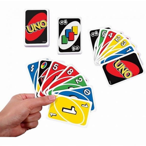 Joc de societate MATTEL Uno Clasic MTW2085, 7 ani+, 2-10 jucatori