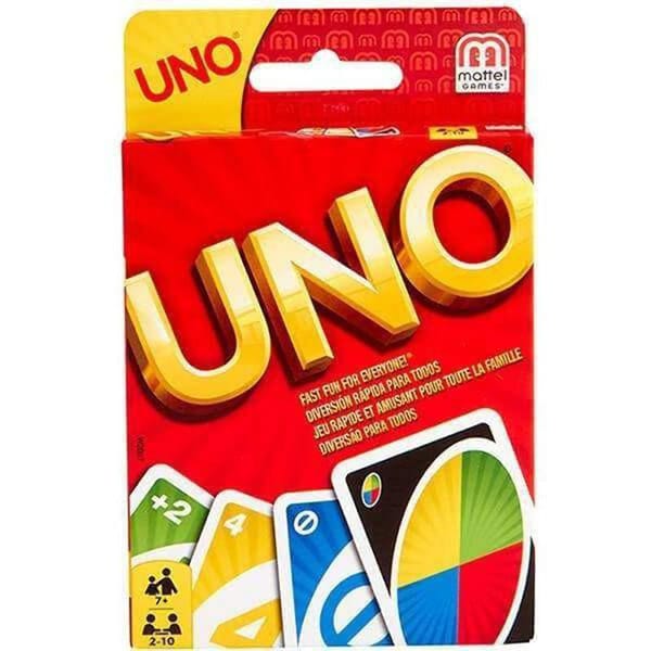 Joc de societate MATTEL Uno Clasic MTW2085, 7 ani+, 2-10 jucatori