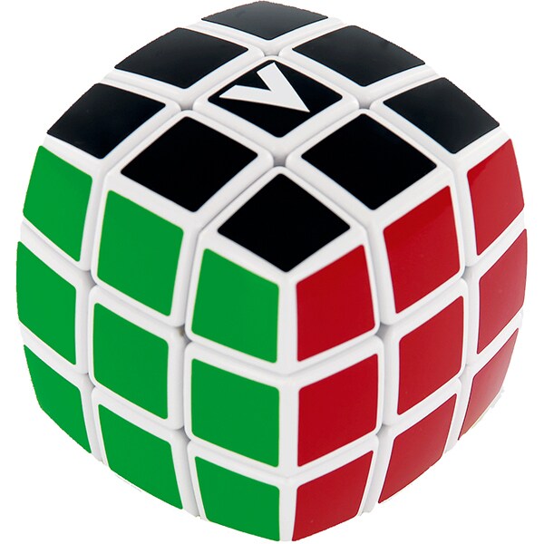 Joc educativ V-CUBE Cub Rubik forma rotunjita CUB0166, 6 ani+, 3x3