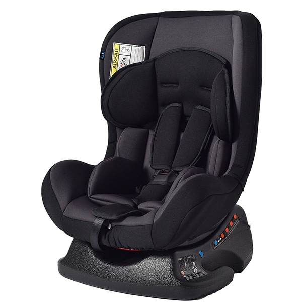 Scaun auto JUJU Little Rider JU1200-DC-01, 5 puncte, 0 - 18kg, negru-gri